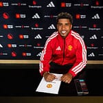 Manchester United have completed the signing of Andrey Santos from Chelsea in a deal worth £50 million. The move marks new manager Michael Carrick's first official signing at Old Trafford,