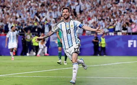 Lionel Messi's biography, career journey, and 2026 net worth, from his early days in Rosario to Barcelona, PSG, and Inter Miami.